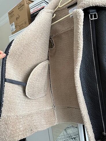 xs Beden Stradivarius kürklü çeket