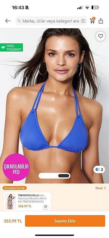 Trendyol & Milla Bikini takımı