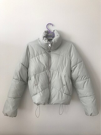 Bershka su yeşili mont
