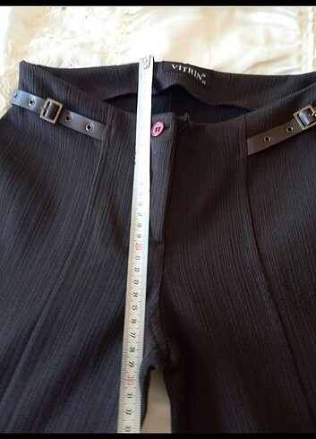 36 Beden kahverengi Renk VİNTAGE PLAZZO PANTOLON 