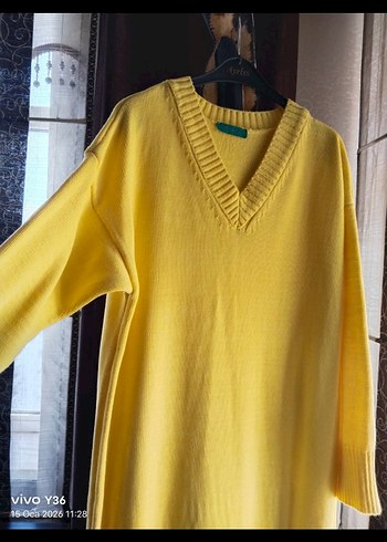 Yeniden farksız uzun triko elbise - Görsel 4