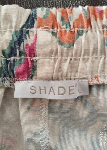 SHADE  Etnik desen Keten Crop gömlek pantolon Takım - Görsel 15