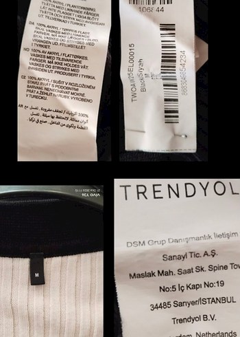 Çizgili Uzun Kollu Triko Midi Elbise - Görsel 10