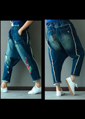 Monthorigin Harem Pantolon - Görsel 5