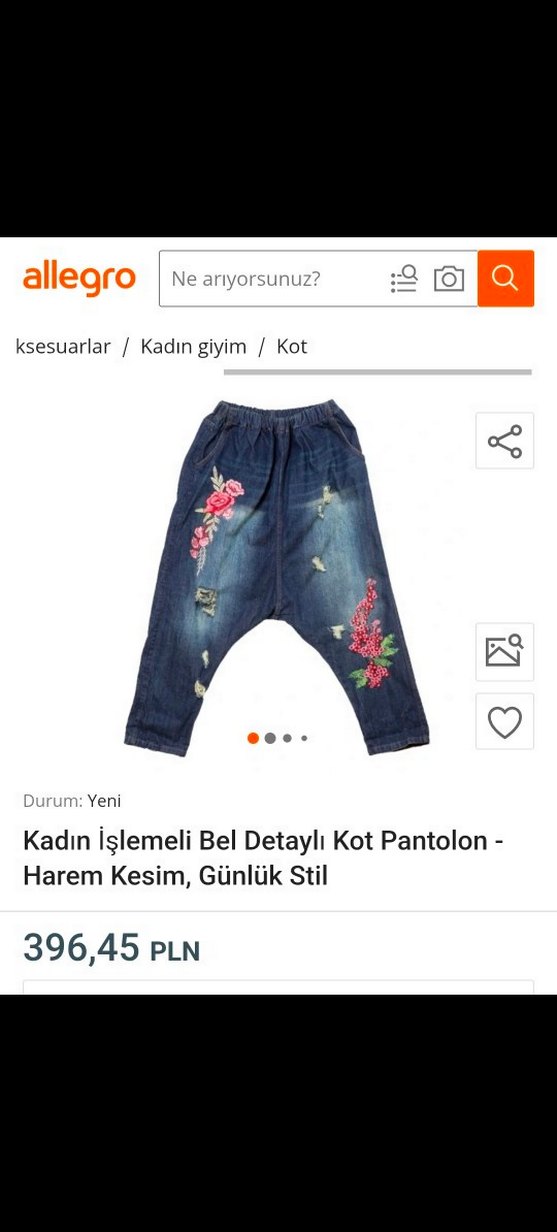 Monthorigin Harem Pantolon - Görsel 2