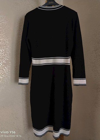 Kaliteli Midi Triko Elbise M/L/XL - Görsel 6