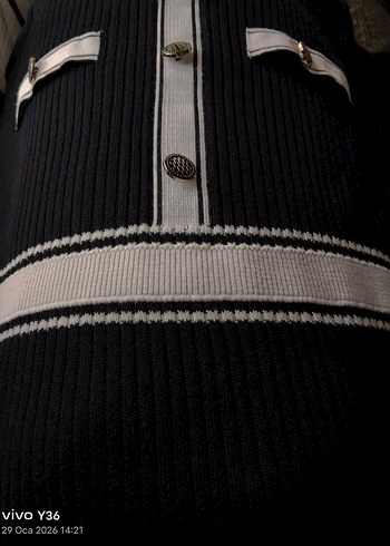 Kaliteli Midi Triko Elbise M/L/XL - Görsel 8