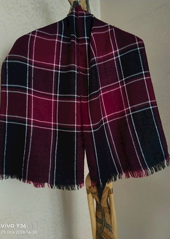 Ekoseli Erkek Atkı - Görsel 3