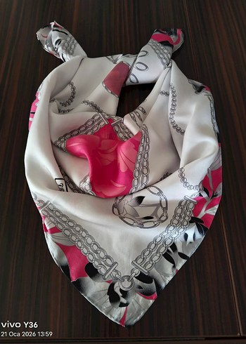 TEKBİR %100 İPEK EŞARP - Görsel 2