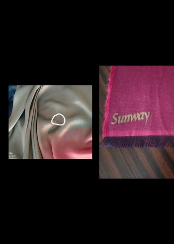 SUNWAY ÇİFT TARAFLI TÜVİT EŞARP - Görsel 8