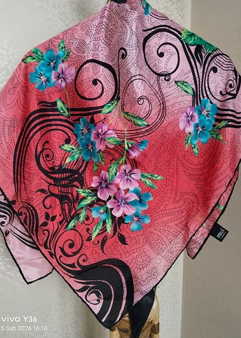 İpekçe ipek eşarp - Görsel 7