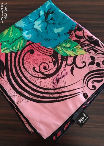 İpekçe ipek eşarp - Görsel 2