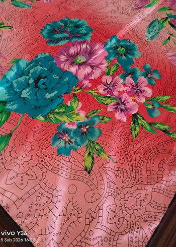 İpekçe ipek eşarp - Görsel 4