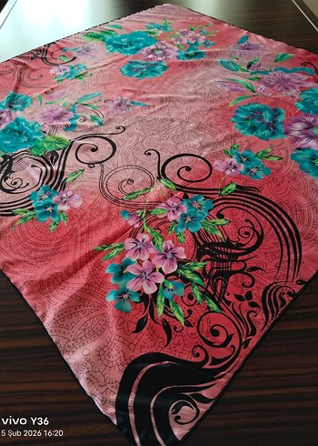 İpekçe ipek eşarp - Görsel 8