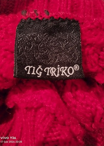 Vintage Tığ Triko süveter - Görsel 8