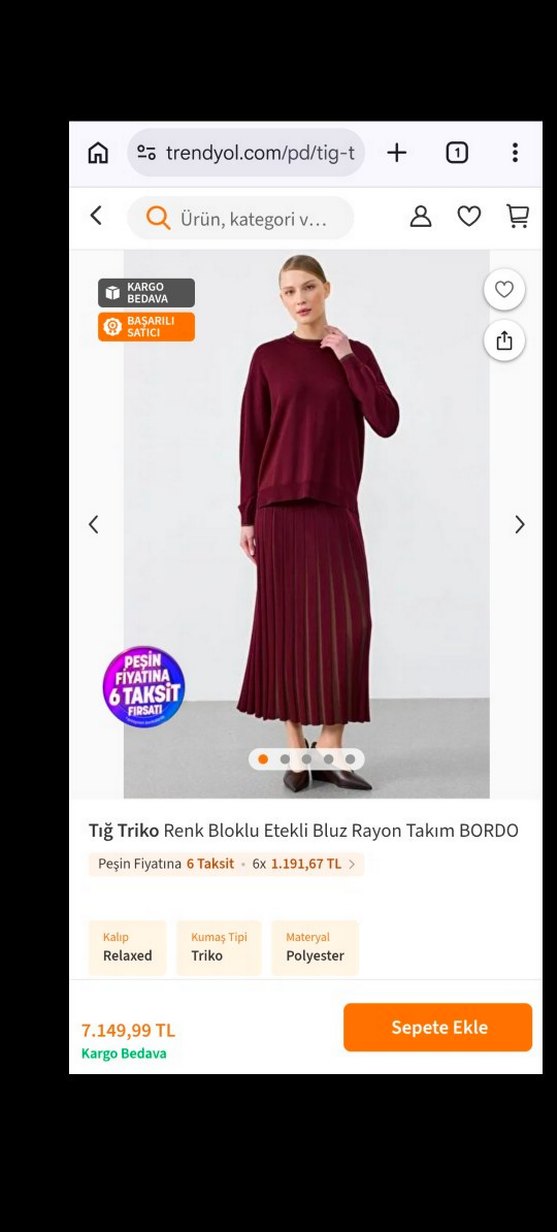 Vintage Tığ Triko süveter - Görsel 2
