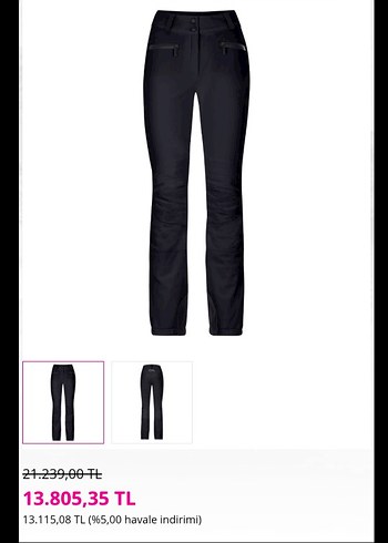 Kemerli Siyah Kadın Denim Pantolon