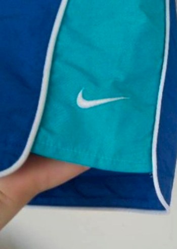 8 Yaş Beden mavi Renk ORJİNAL Nike fileli Erkek Çocuk Yüzme Şortu