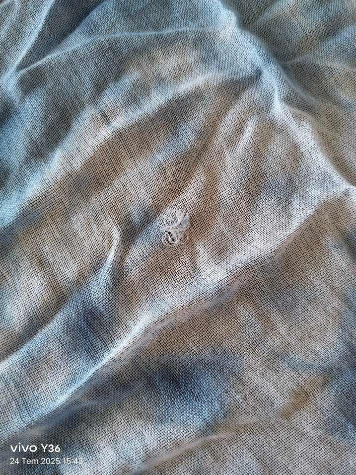 Batik desen müslin kumaş pareo - Görsel 4