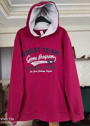 LC Waikiki Unisex Kapusonlu Spor Sweatshirt