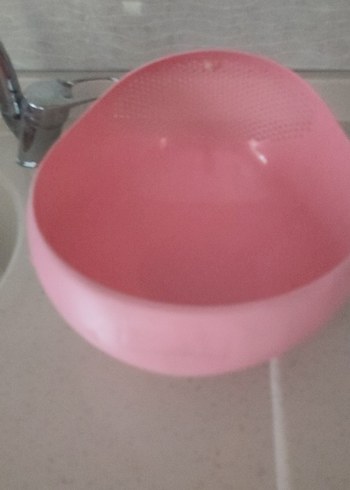 Beden pembe Renk Renkli Pembe Plastik Mutfak Seti