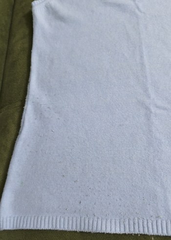 Stamina Nakışlı Mavi Bohem Kadın Süveter - Görsel 7