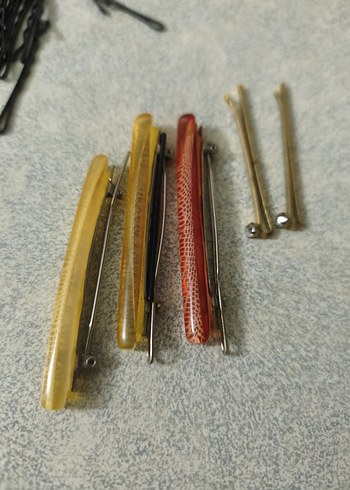 Renkli Vintage Kadın Saç Aksesuar Seti - Görsel 6