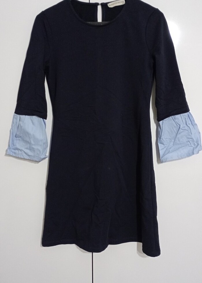 Kol Detay Elbise - Görsel 4