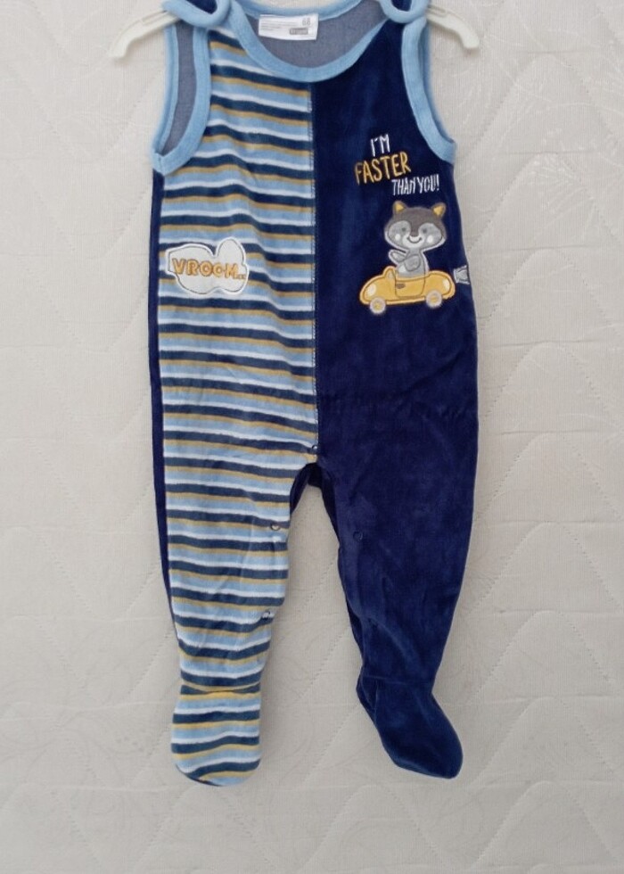 Erkek bebek tulum - Görsel 3