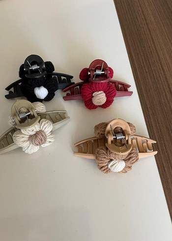 Çiçek Detaylı Bohem Elastik Tokası - Görsel 6