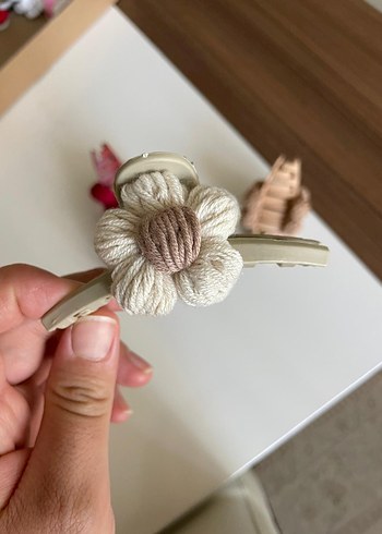 Çiçek Detaylı Bohem Elastik Tokası - Görsel 5