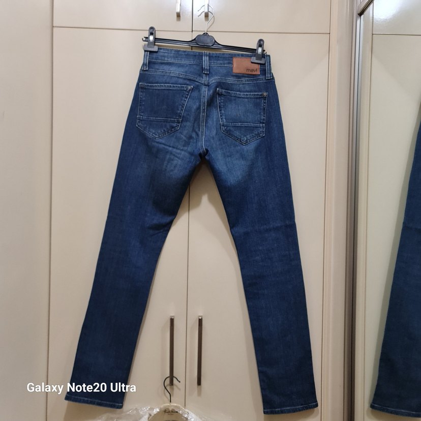 Erkek Lacivert Regular Fit Kot Pantolon - Görsel 2