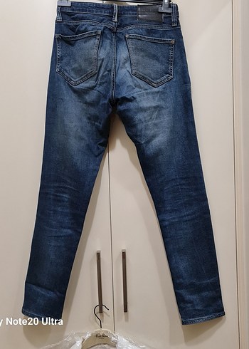 Erkek Mavi Normal Kesim Kot Pantolon - Görsel 2