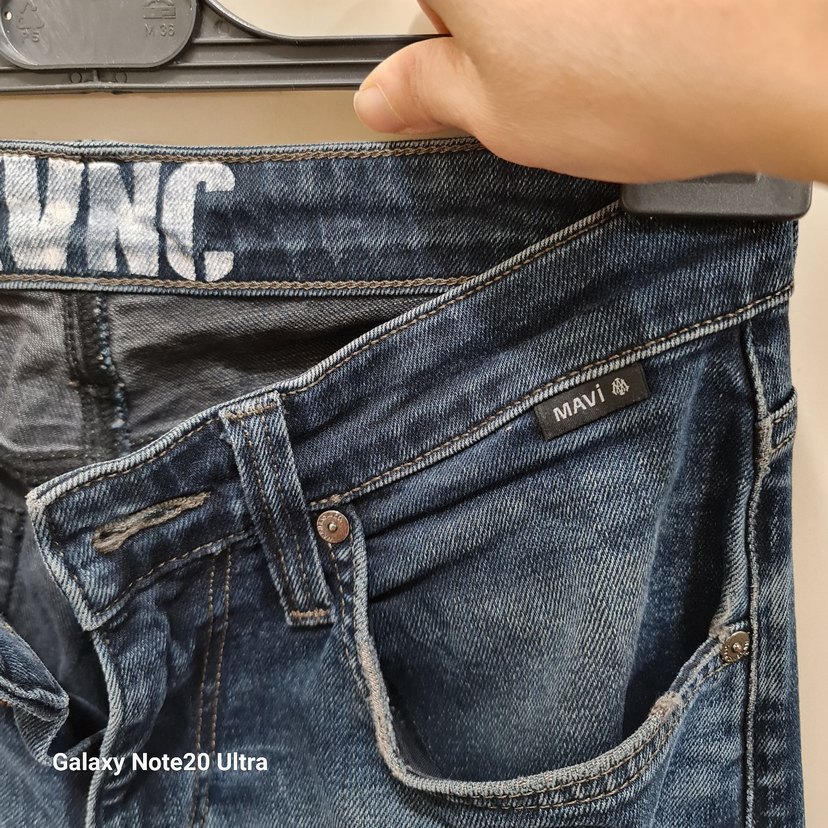 Erkek Mavi Normal Kesim Kot Pantolon - Görsel 4