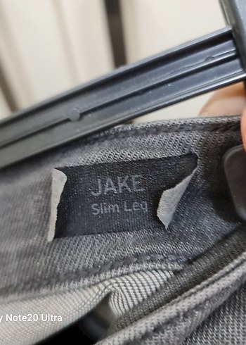 Gri Erkek Denim Pantolon - Görsel 4