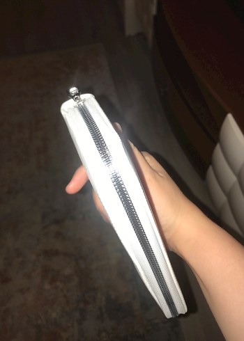 Diğer Beyaz Deri Kadın Cüzdanı