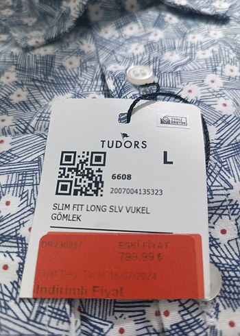 Gri Mavi Desenli Erkek Kısa Kollu Gömlek - Görsel 4