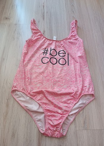 Defacto Canli Pembe Be Cool Tek Parca Mayo
