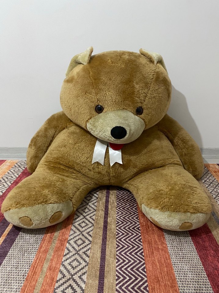 Büyük Kahverengi Peluş Ayı Oyuncak - Görsel 2