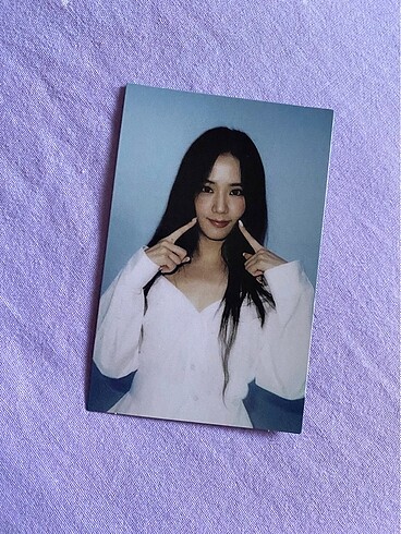 Blackpink the albüm jisoo fotokart pc