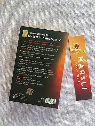  Marslı kitap