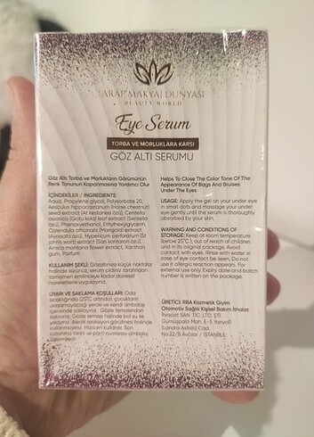 Arap makyaj dünyası göz altı morlukları kremi - Görsel 5