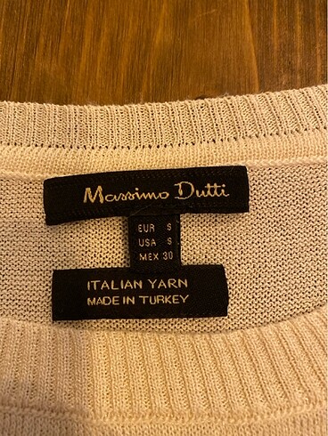 Massimo Dutti Triko bluz