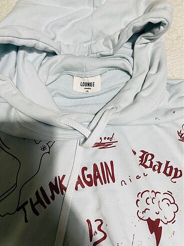 xl Beden Sweatshirt kapşonlu