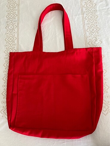 Kırmızı Tote Bag