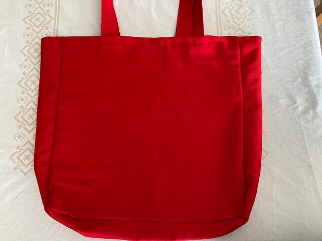 Diğer Kırmızı Tote Bag