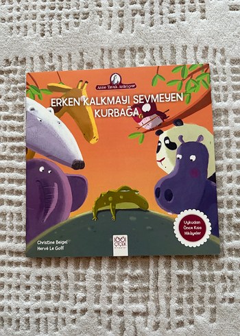 Erken Kalkmayı Sevmeyen Kurbağa Çocuk Kitabı