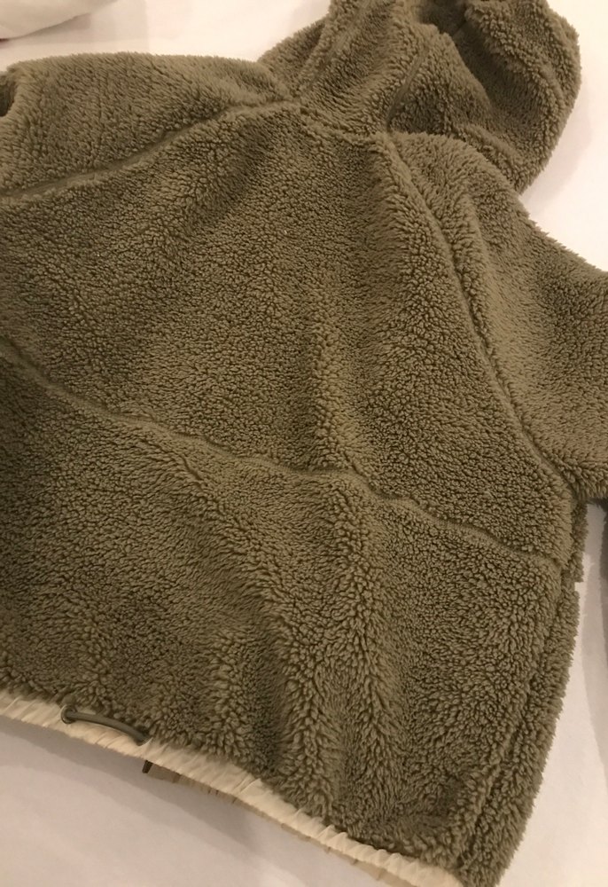 Haki  Kapüşonlu Fermuarlı Kadın Mont - Görsel 4