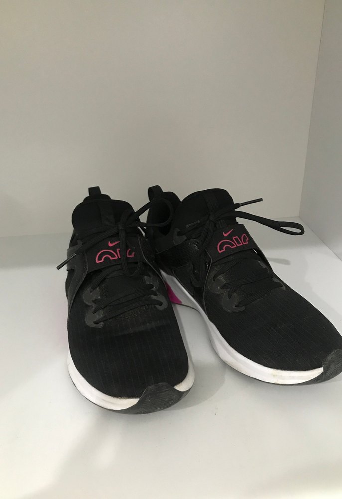 Kadın Siyah-Pembe Spor Ayakkabı - Görsel 3