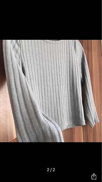 Zara Gri crop kazak